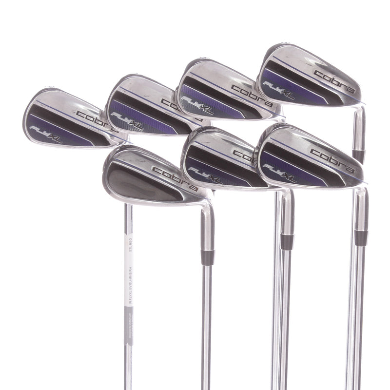 Cobra Fly XL Men's Right Steel Irons 5-SW Regular - Cobra