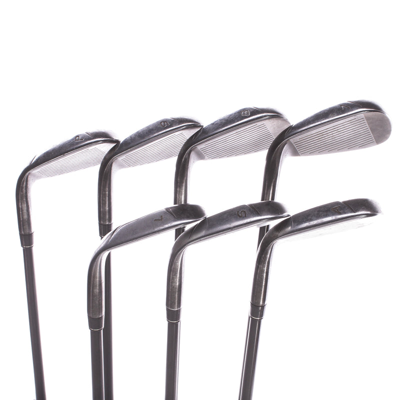 TaylorMade Burner 2.0 Men's Right Graphite Irons 7-SW+LW Senior - Taylormade Superfast 65 M