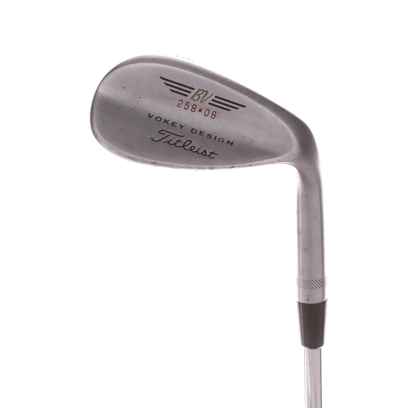 Titleist BV Vokey Design Men's Right Steel Lob Wedge 58 Degree 8 Bounce Wedge - Dynamic Gold