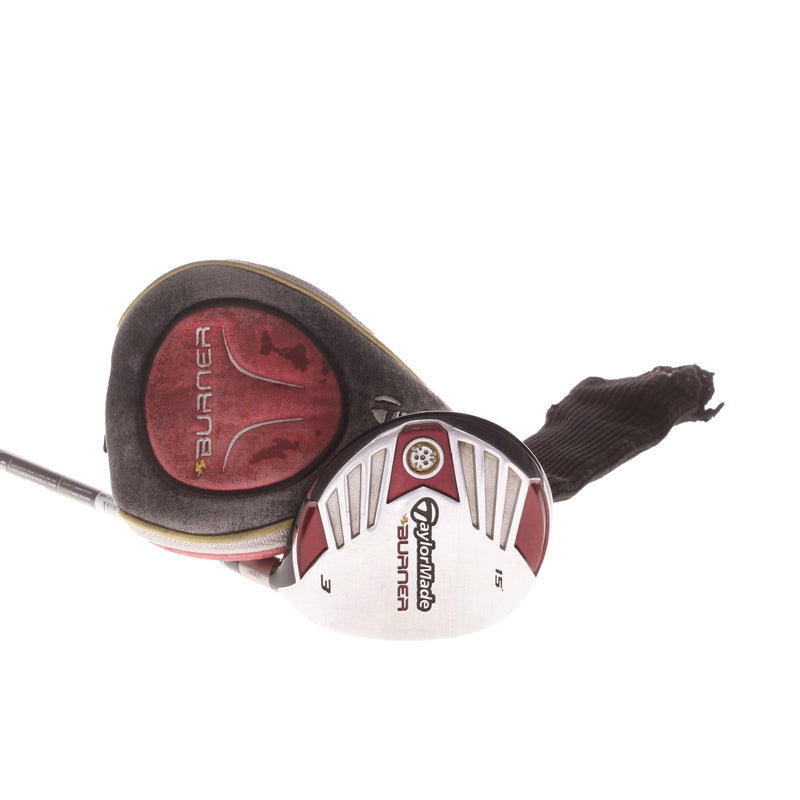 TaylorMade Burner (2007) Men's Right Graphite Fairway 3 Wood 15 Degree Stiff - Reax Superfast 50 S