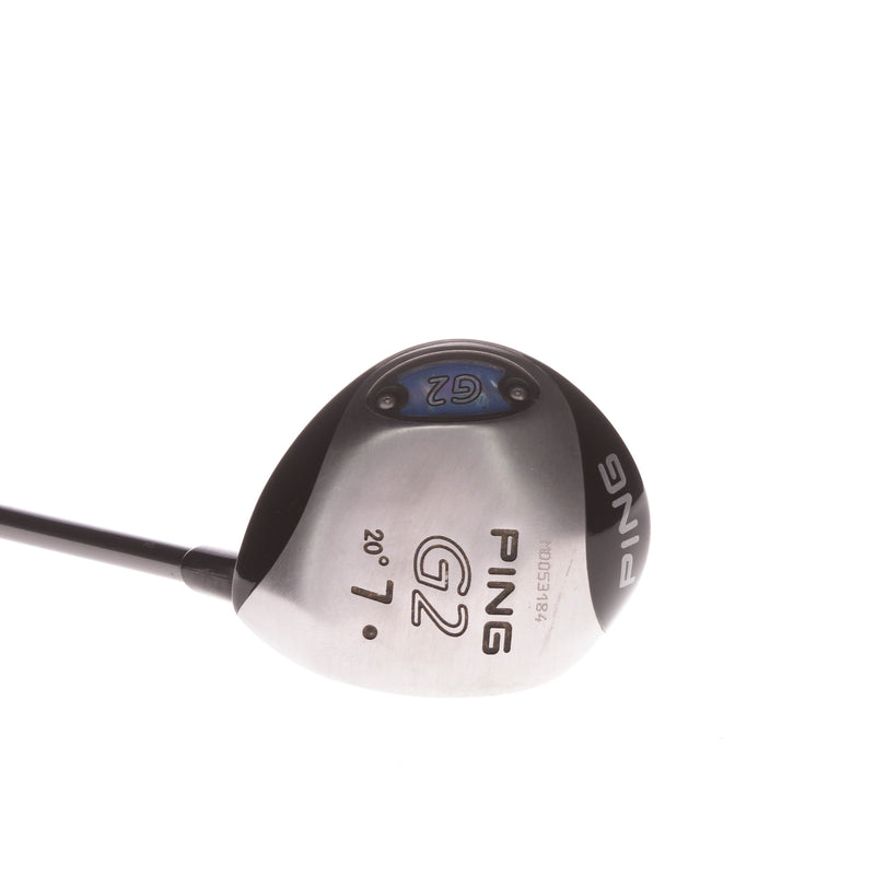 Ping G2 Men's Right Graphite Fairway 7 Wood 20 Degree Regular - Ping TFC 100 R