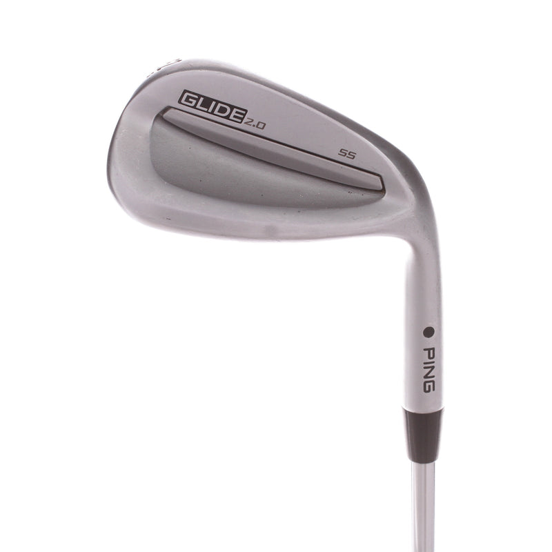 Ping Glide 2.0 Men's Right Steel Gap Wedge Black Dot 52 Degree 12 Bounce Wedge - Ping AWT 2.0