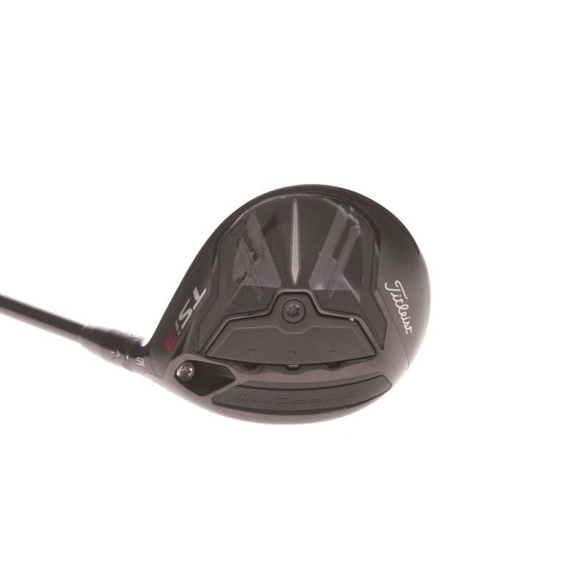 Titleist TSI3 Graphite Men's Right Fairway 3 Wood 15 Degree Stiff - Hzrdus Smoke 70g