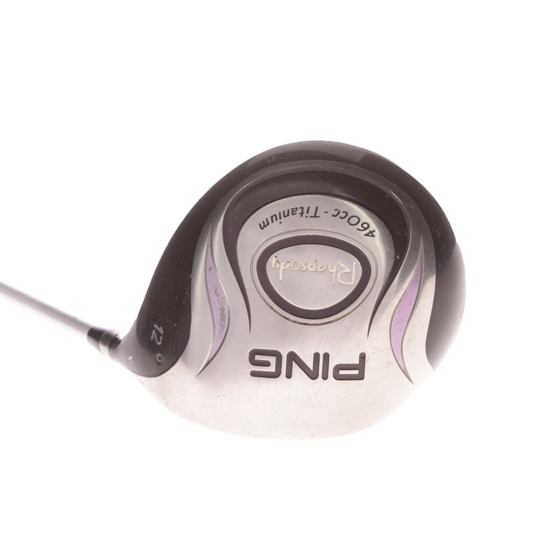 Ping Rhapsody Ladies Right Graphite Driver 12 Degree Ladies - Ping ULT 129 Ladies Ultra Light