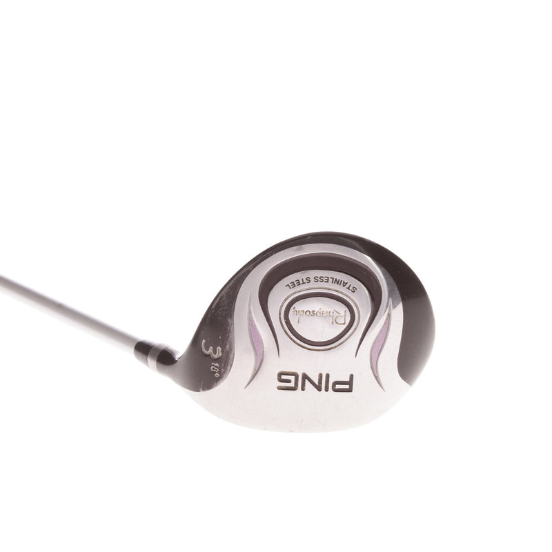 Ping Rhapsody Ladies Right Graphite Fairway 3 Wood 18 Degree Ladies - Ping ULT 129 Ladies Ultra Light