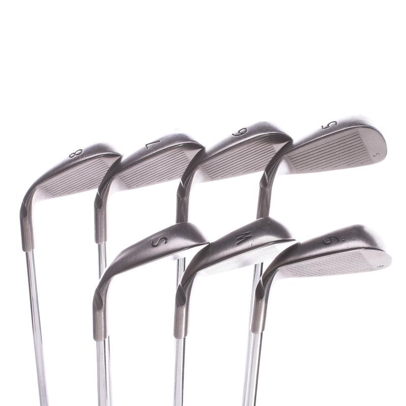 Ping G15 Men's Right Steel Irons 5-SW Black Dot Senior - Ping AWT SR