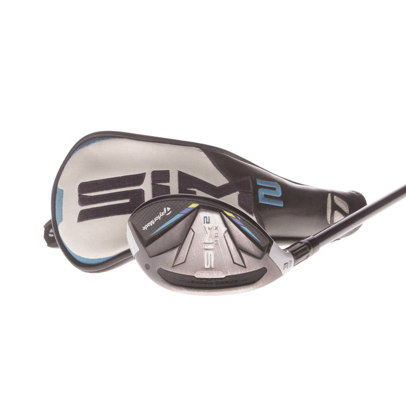 TaylorMade Sim 2 Max Men's Left Graphite 3 Hybrid 19 Degree Stiff - Ventus 6R