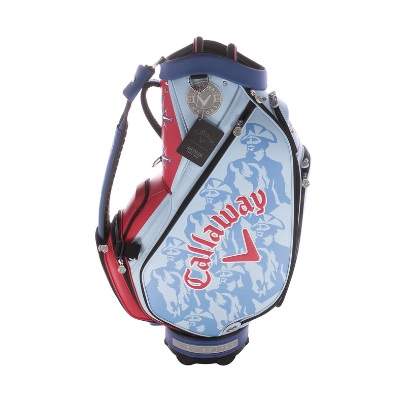 Callaway Majors 2022 Tour Bag - Light Blue/Red