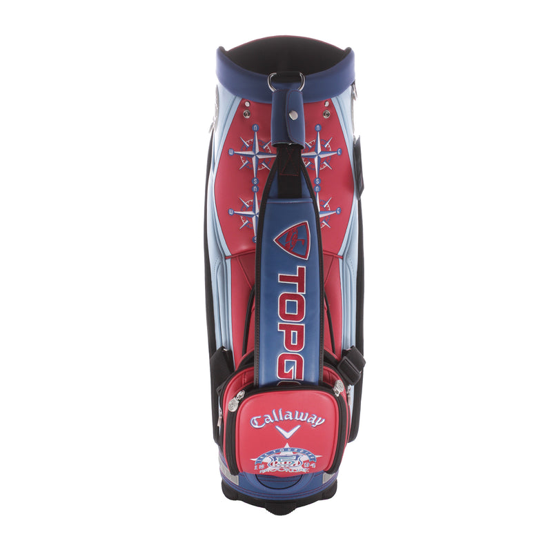 Callaway Majors 2022 Tour Bag - Light Blue/Red