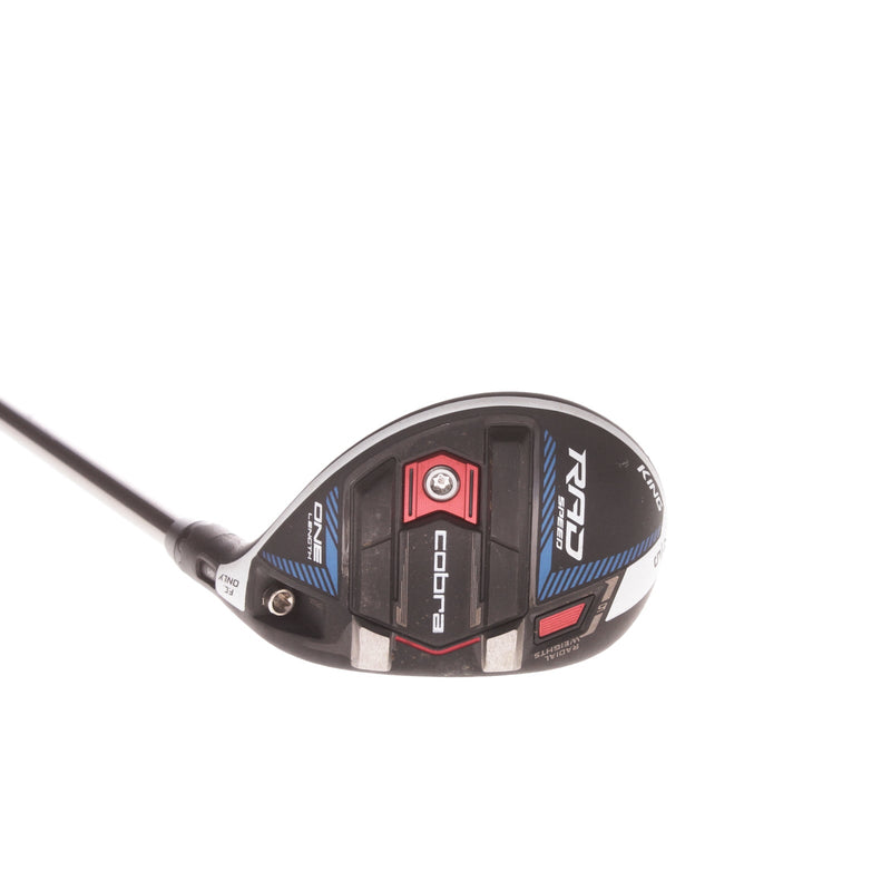 Cobra Radspeed One Length Men's Right Graphite 4 Hybrid 21 Degree Regular - Recoil ESx F3