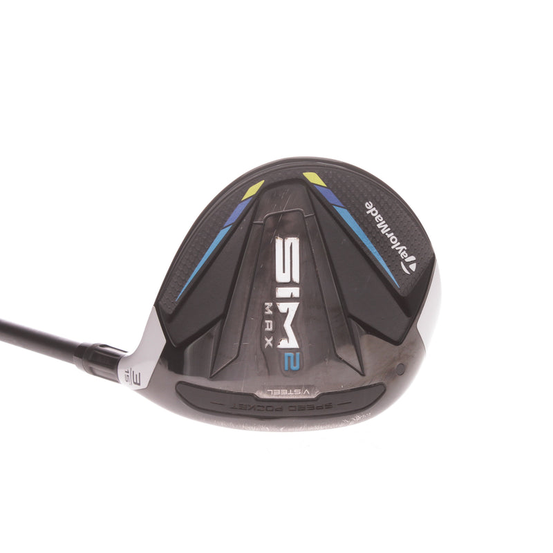 TaylorMade Sim 2 Max Men's Right Graphite Fairway 3 Wood 15 Degree Stiff - Aldila Rogue 60 S