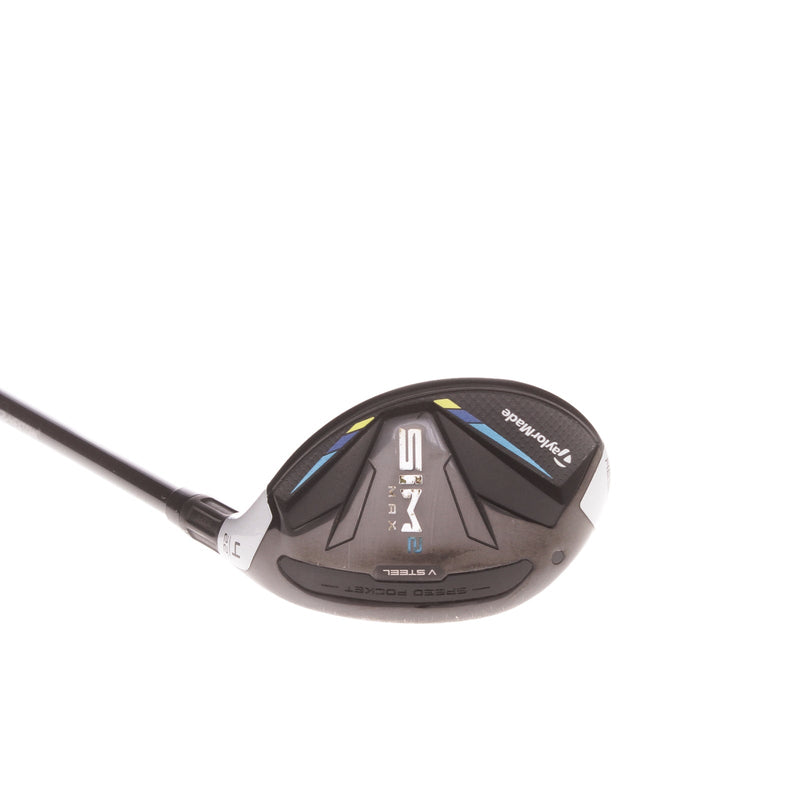 TaylorMade Sim 2 Max Men's Right Graphite Hybrid 22 Degree Stiff - HZRDUS RDX Smoke 6.0