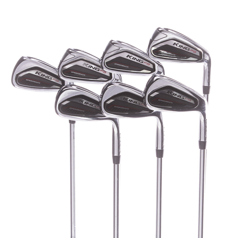 Cobra KING F9 Speedback Men's Right Steel Irons 5-GW Regular - KBS Tour 90 R