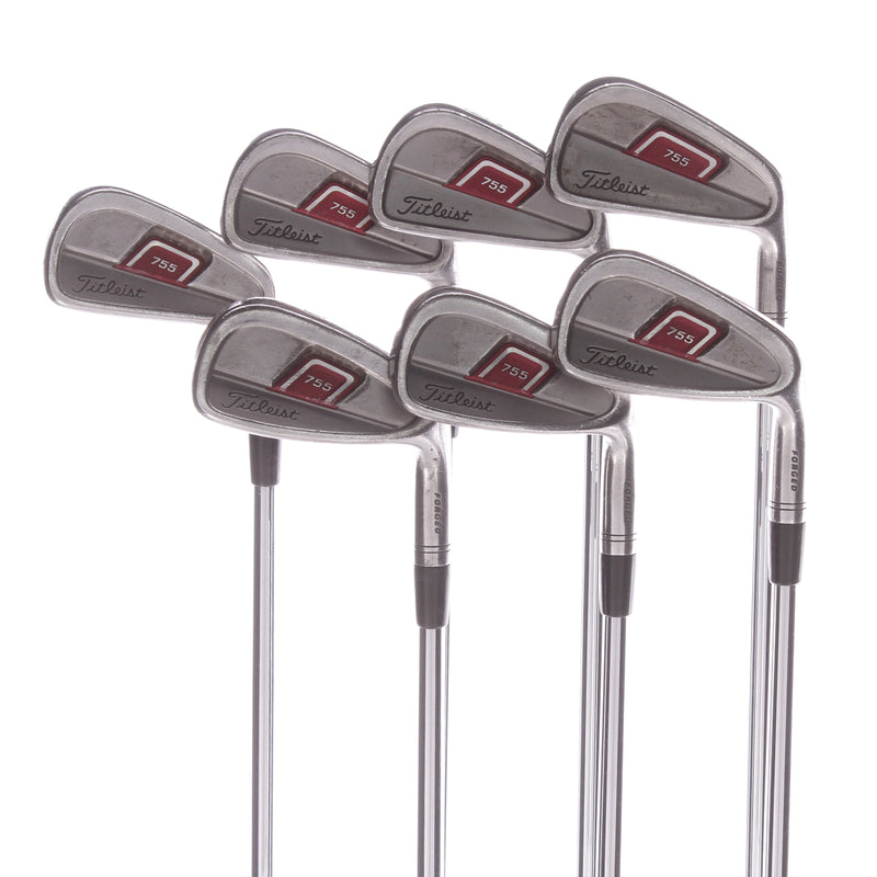 Titleist 755 Forged Men's Right Steel Irons 4-PW Regular - Titleist Spec R