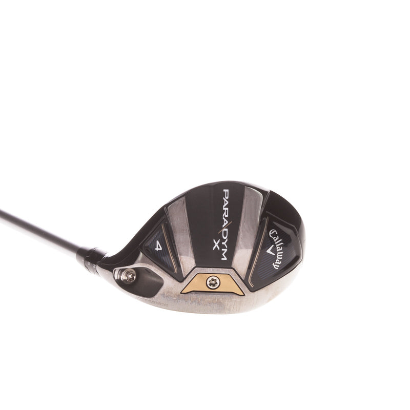 Callaway Paradym X Men's Right Graphite 4 Hybrid 21 Degree Senior - Aldila Ascent 50 A