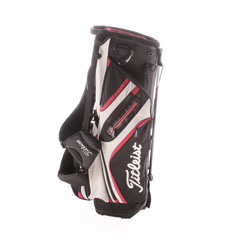 Titleist Stand 14 Stand Bag - White/Black/Red