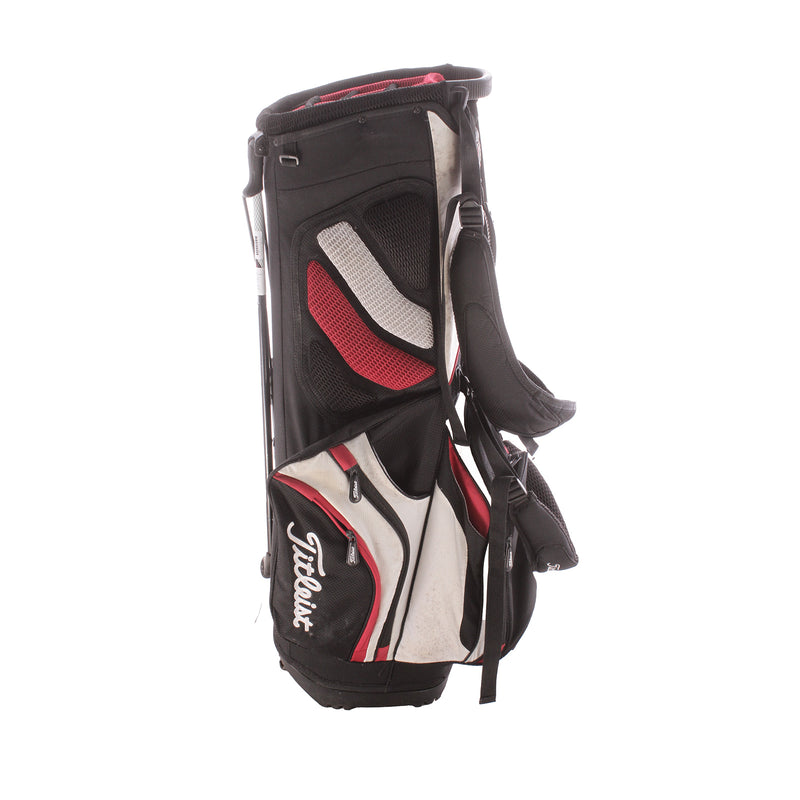 Titleist Stand 14 Stand Bag - White/Black/Red