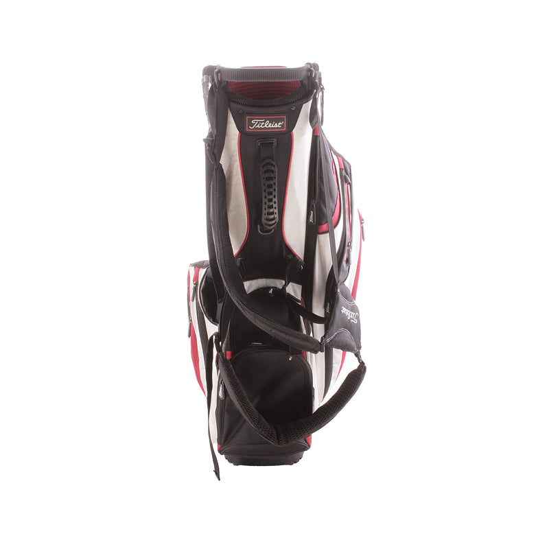 Titleist Stand 14 Stand Bag - White/Black/Red