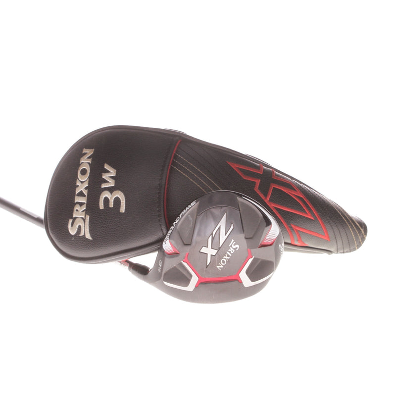 Srixon ZX Men's Right Graphite Fairway 3 Wood 15 Degree Stiff - Hzrdus Smoke Black 6.0 60