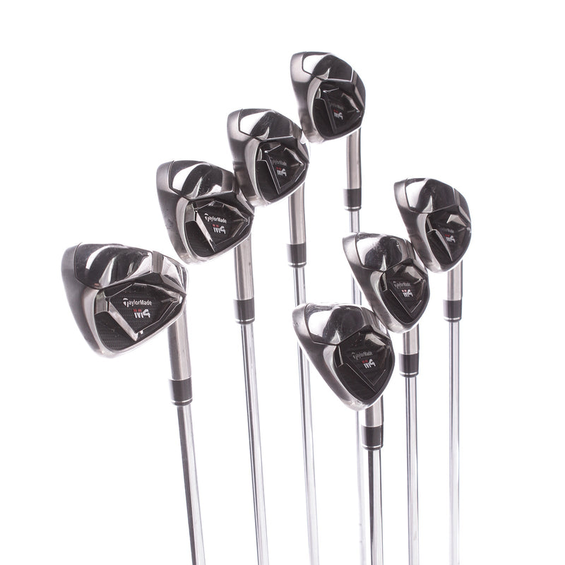 TaylorMade M4 Men's Right Steel Irons 4-PW Stiff - KBS Max 85 S