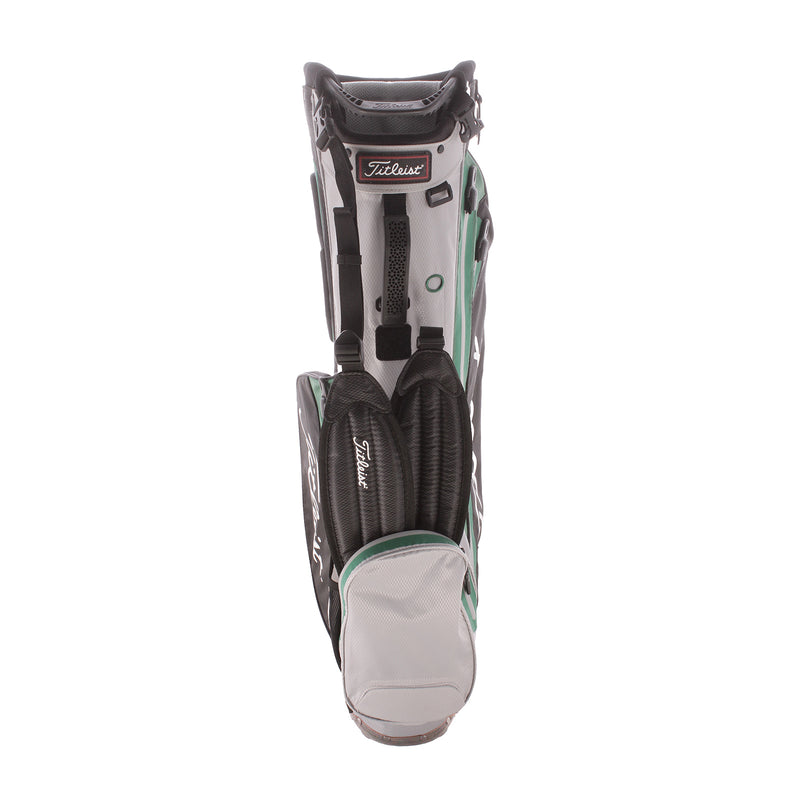 Titleist Player 4 Stadry Second Hand Stand Bag - Silver/Green/Black