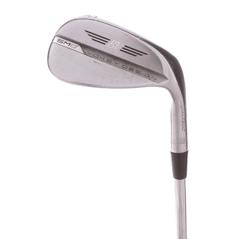 Titleist Vokey SM8 Chrome Steel Men's Right Gap Wedge 50 Degree 08 Bounce F Grind Wedge - BV Design