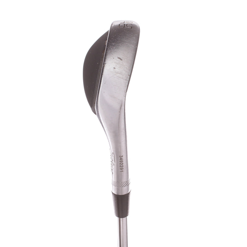 Titleist Vokey SM8 Chrome Steel Men's Right Gap Wedge 50 Degree 08 Bounce F Grind Wedge - BV Design