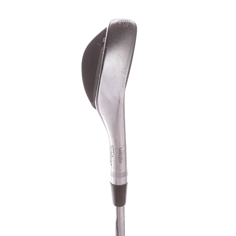 Titleist Vokey SM8 Chrome Steel Men's Right Gap Wedge 50 Degree 08 Bounce F Grind Wedge - BV Design