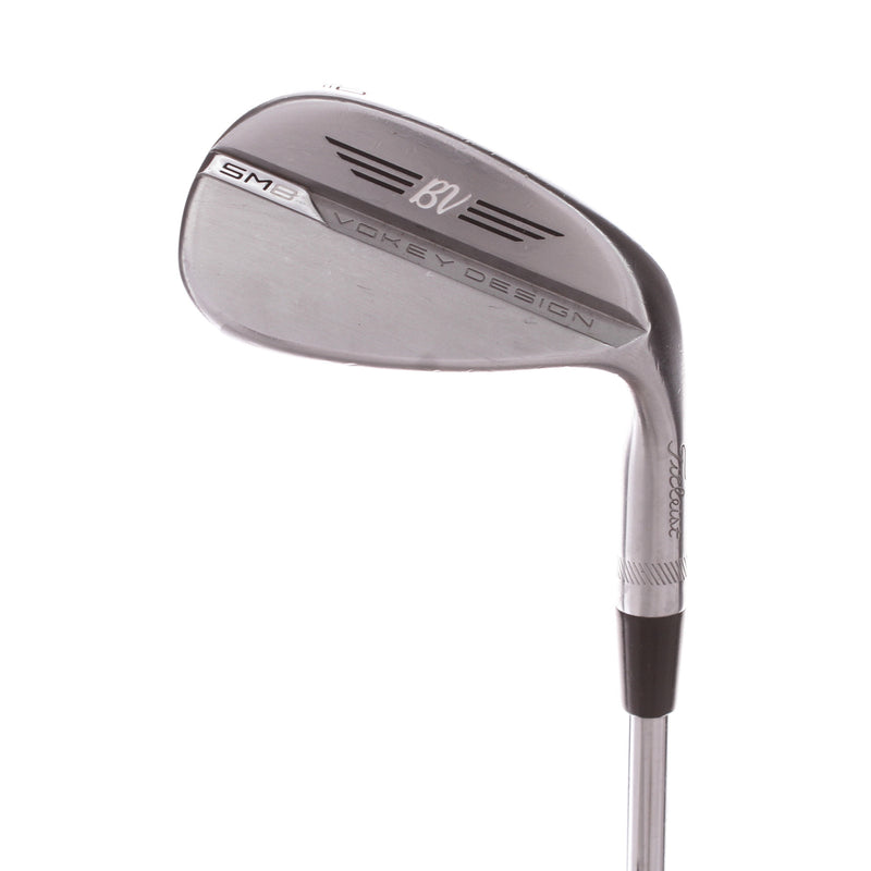 Titleist Vokey SM8 Chrome Steel Men's Right Gap Wedge 50 Degree 12 Bounce F Grind Wedge - BV Design