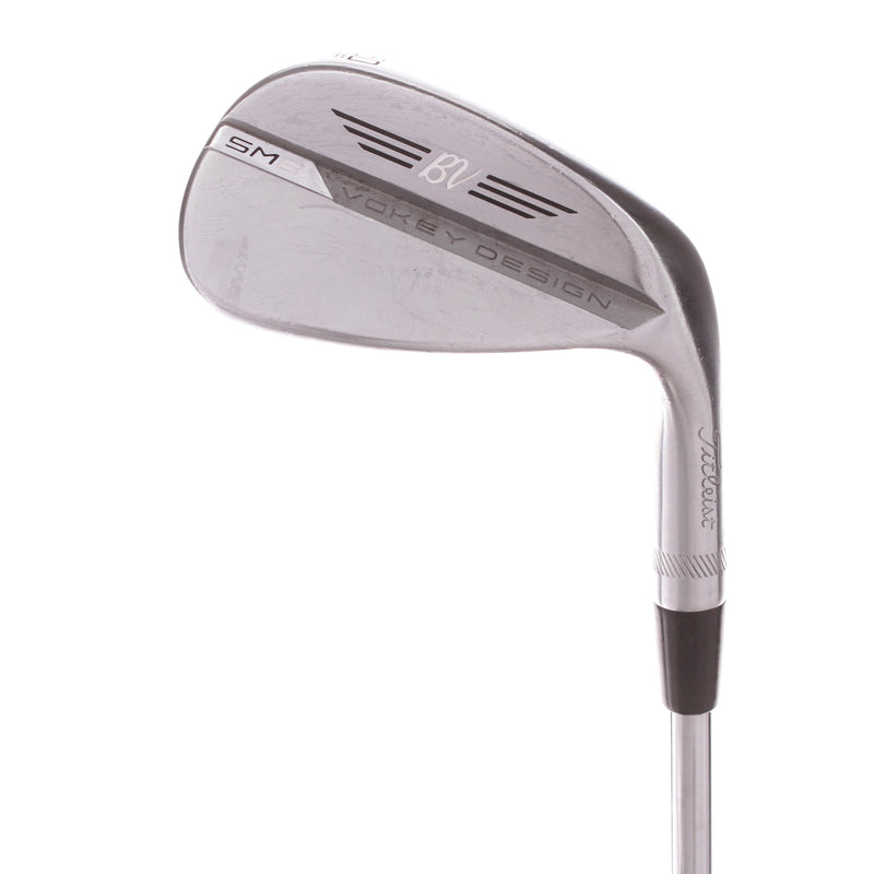 Titleist Vokey SM8 Chrome Steel Men's Right Gap Wedge 50 Degree 12 Bounce F Grind Wedge - BV Design