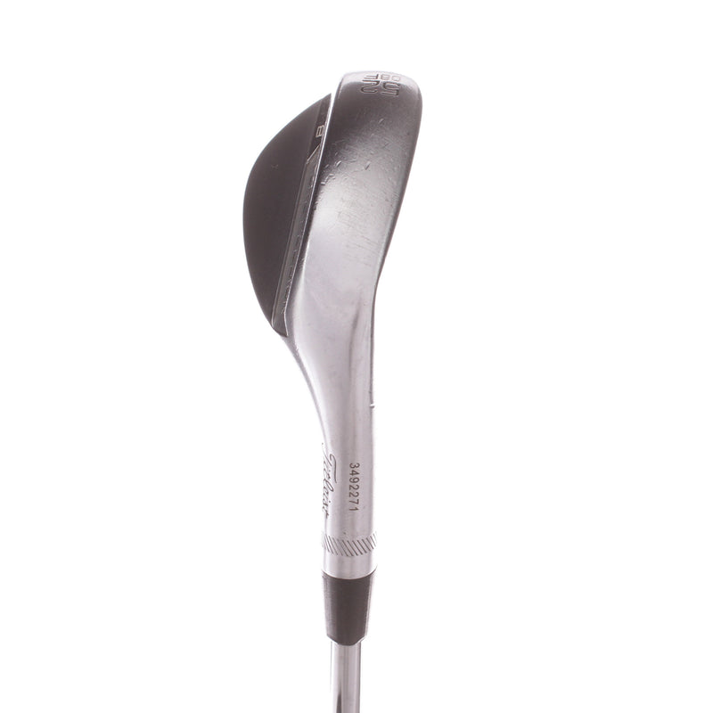 Titleist Vokey SM8 Chrome Steel Men's Right Gap Wedge 52 Degree 08 Bounce F Grind Wedge - BV Design