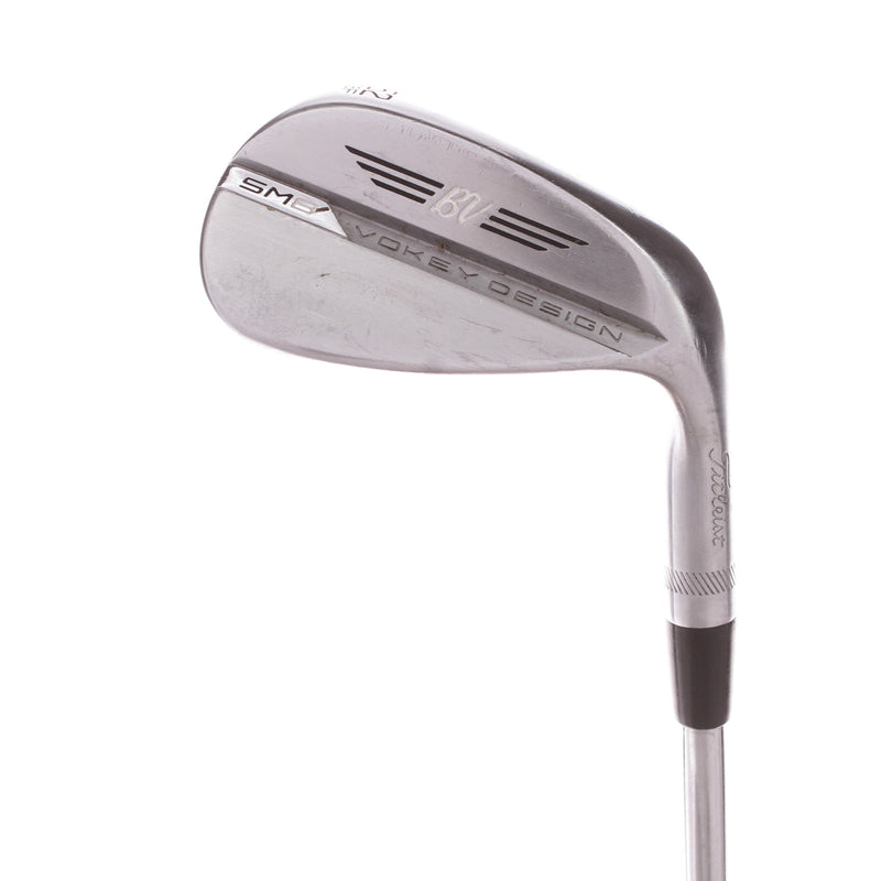 Titleist Vokey SM8 Chrome Steel Men's Right Gap Wedge 52 Degree 08 Bounce F Grind Wedge - BV Design