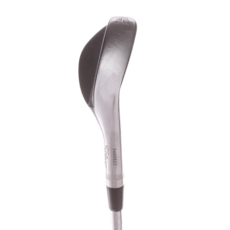 Titleist Vokey SM8 Chrome Steel Men's Right Gap Wedge 52 Degree 12 Bounce F Grind Wedge - BV Design