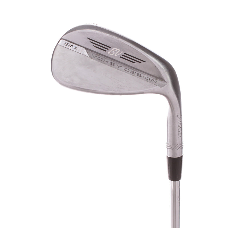 Titleist Vokey SM8 Chrome Steel Men's Right Sand Wedge 54 Degree 10 Bounce S Grind Wedge - BV Design