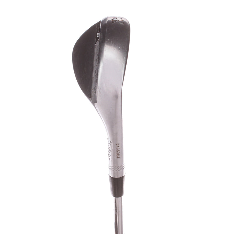 Titleist Vokey SM8 Chrome Steel Men's Right Sand Wedge 54 Degree 10 Bounce S Grind Wedge - BV Design