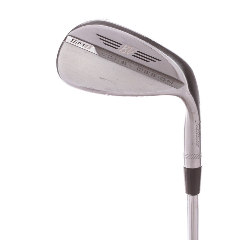 Titleist Vokey SM8 Chrome Steel Men's Right Sand Wedge 54 Degree 10 Bounce S Grind Wedge - BV Design