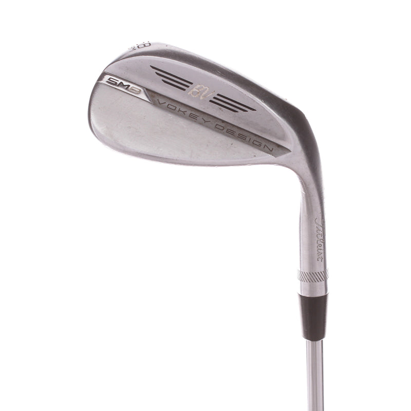 Titleist Vokey SM8 Chrome Steel Men's Right Lob Wedge 58 Degree 08 Bounce M Grind Wedge - BV Design