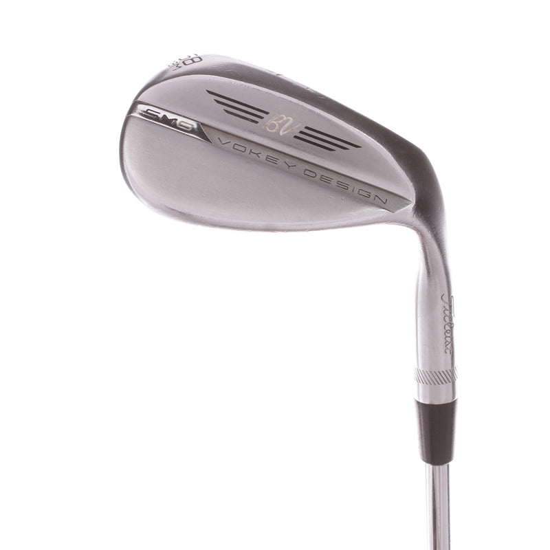 Titleist Vokey SM8 Chrome Steel Men's Right Lob Wedge 58 Degree 08 Bounce M Grind Wedge - BV Design