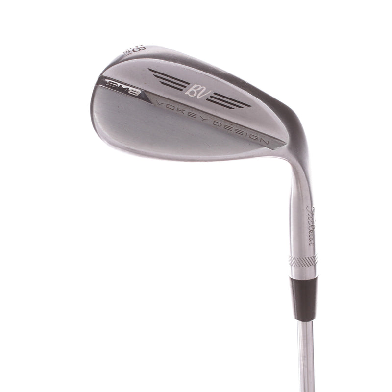 Titleist Vokey SM8 Chrome Steel Men's Right Lob Wedge 58 Degree 08 Bounce M Grind Wedge - BV Design