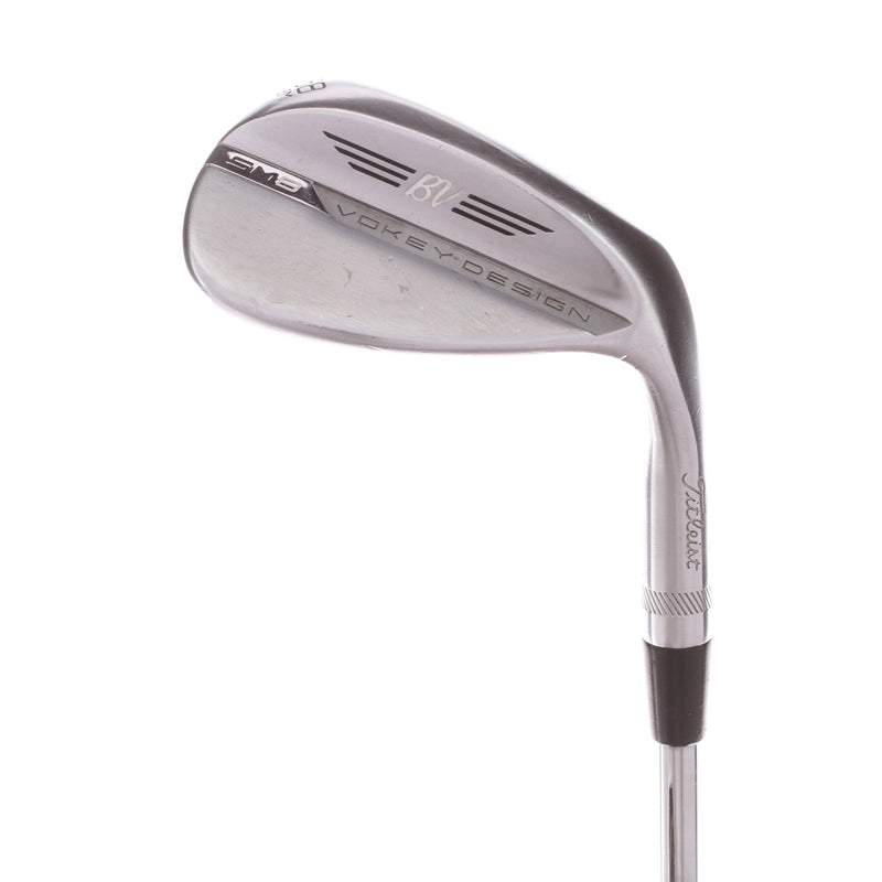 Titleist Vokey SM8 Chrome Steel Men's Right Lob Wedge 58 Degree 08 Bounce M Grind Wedge - BV Design