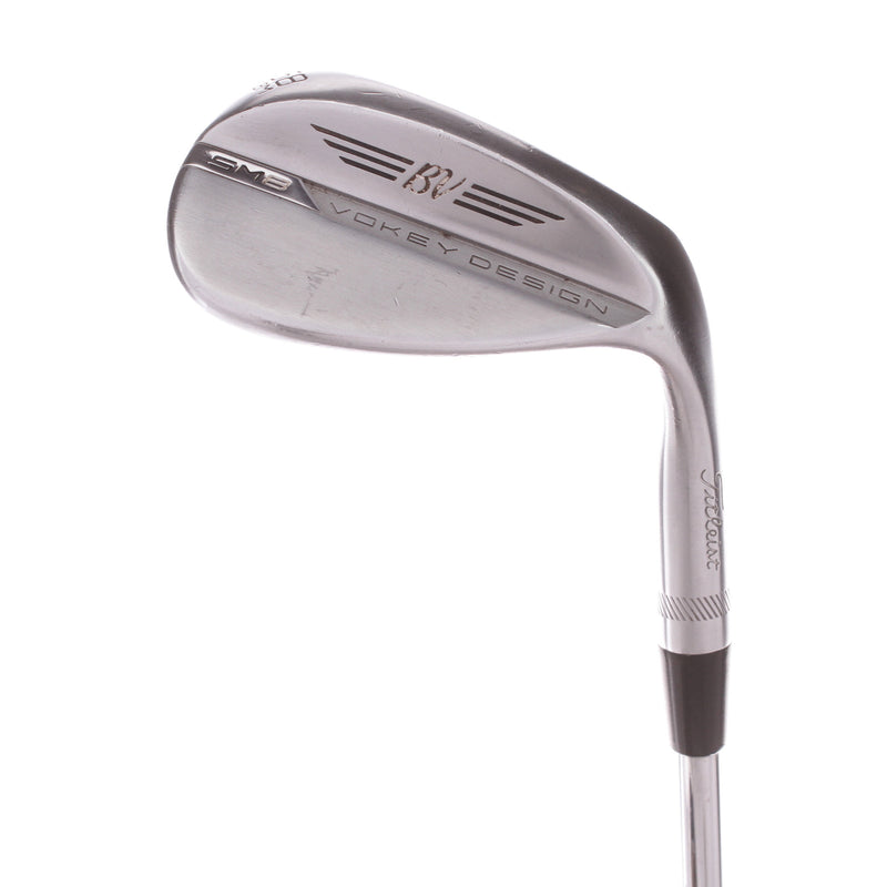 Titleist Vokey SM8 Chrome Steel Men's Right Lob Wedge 58 Degree 08 Bounce M Grind Wedge - BV Design