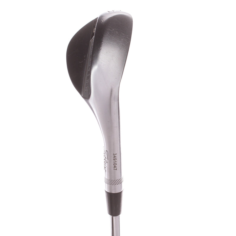 Titleist Vokey SM8 Chrome Steel Men's Right Lob Wedge 58 Degree 08 Bounce M Grind Wedge - BV Design