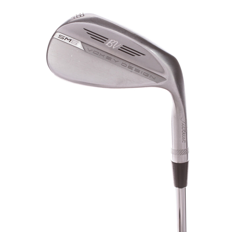 Titleist Vokey SM8 Chrome Steel Men's Right Lob Wedge 58 Degree 08 Bounce M Grind Wedge - BV Design