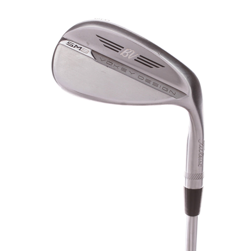 Titleist Vokey SM8 Chrome Steel Men's Right Lob Wedge 58 Degree 10 Bounce S Grind Wedge - BV Design