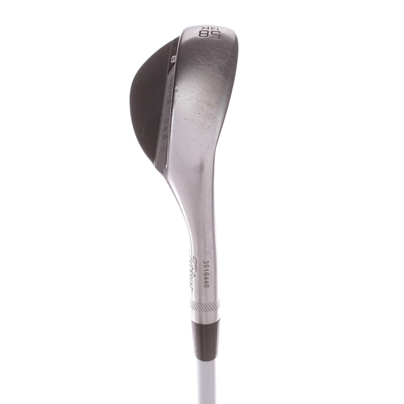 Titleist Vokey SM8 Chrome Steel Ladies Right Lob Wedge 58 Degree 14 Bounce K Grind Wedge - Tensei Red L