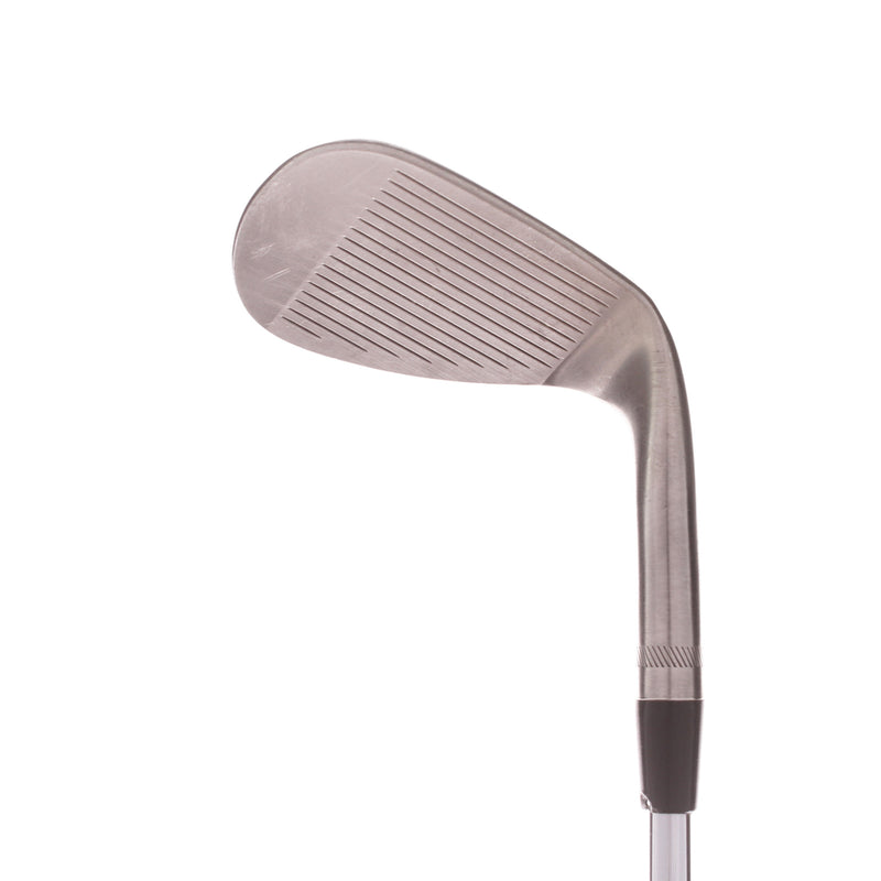 Titleist Vokey SM8 Brushed Steel Steel Men's Left Lob Wedge 58 Degree 12 Bounce D Grind Wedge - BV Design