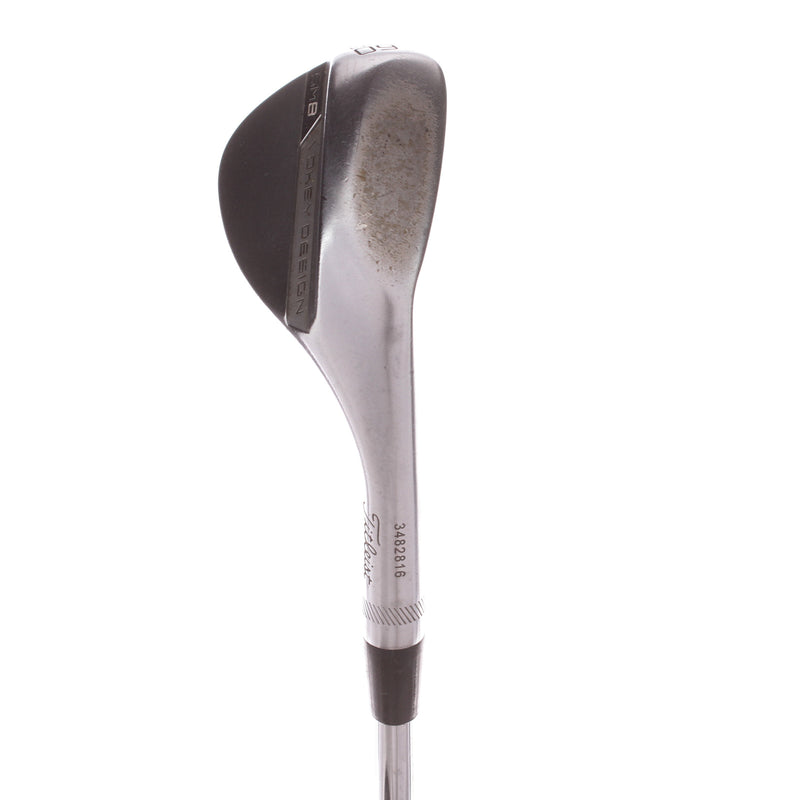 Titleist Vokey SM8 Chrome Steel Men's Right Lob Wedge 60 Degree 08 Bounce M Grind Wedge - BV Design