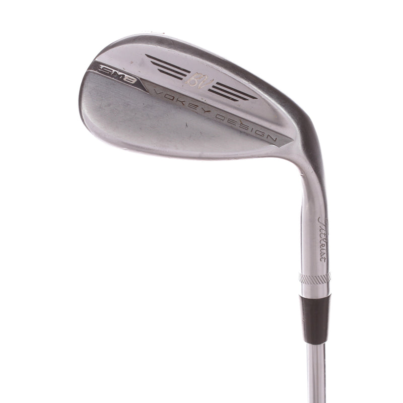 Titleist Vokey SM8 Chrome Steel Men's Right Lob Wedge 60 Degree 10 Bounce S Grind Wedge - BV Design