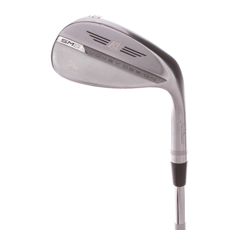 Titleist Vokey SM8 Chrome Steel Men's Right Lob Wedge 60 Degree 14 Bounce K Grind Wedge - BV Design