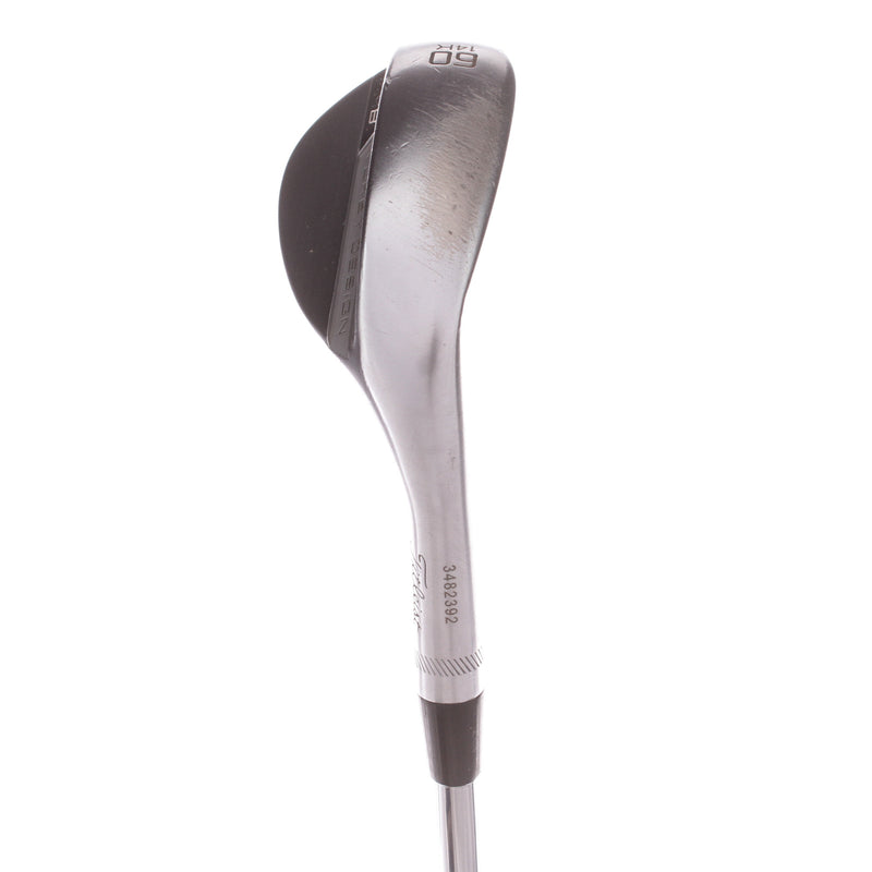 Titleist Vokey SM8 Chrome Steel Men's Right Lob Wedge 60 Degree 14 Bounce K Grind Wedge - BV Design